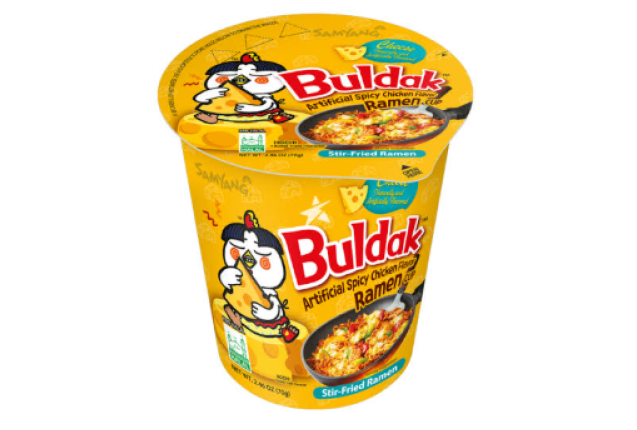 Samyang Buldak Dried Chicken Spicy Flavor Cheese Cup (Halal) 70g x 30