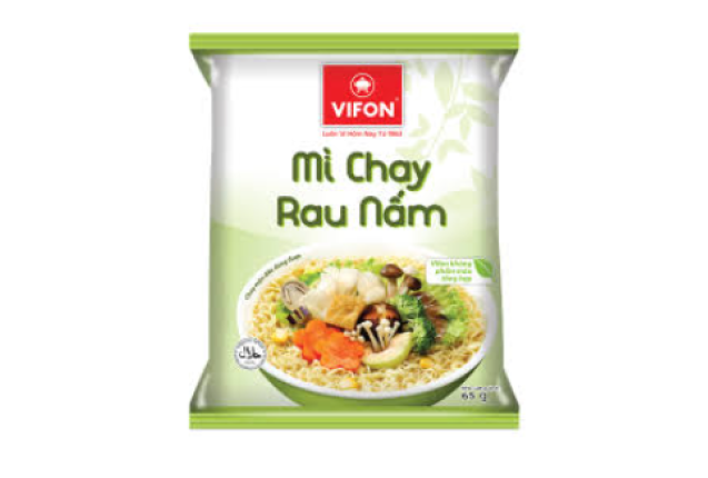 Instant Noodles Mushroom Vegetables Flavor 65g x 30