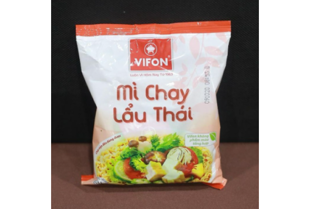 Vifon Thai Hot Pot Vegetarian Noodle Instant 65g x 30