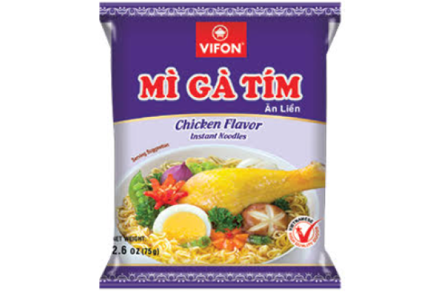 Vifon Chicken Instant Noodles 75g x 30