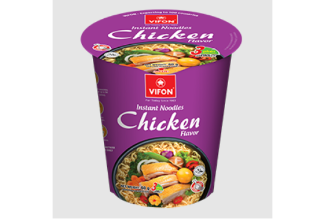 Vifon Instant Noodles Chicken Flavour 60g x 24