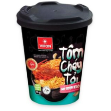 Vifon Dry Mixed Noodles Shrimp With Garl