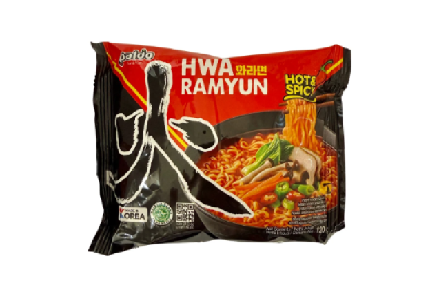 Paldo Ramyun Hwa Spicy Noodles 120g x 20