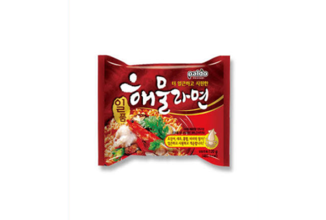 Paldo Spicy Seafood Noodles 120g x 20
