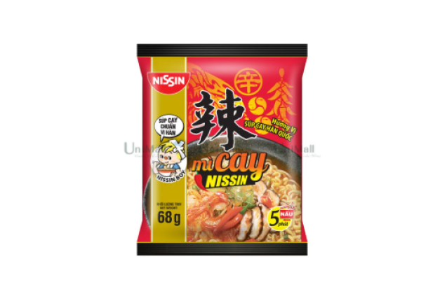 Nissin Korean Spicy Soup Instant Noodle 68g x 30