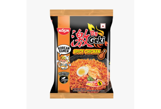 Nissin Korean Spicy Chicken Stir-Fried Noodles 71g x 30