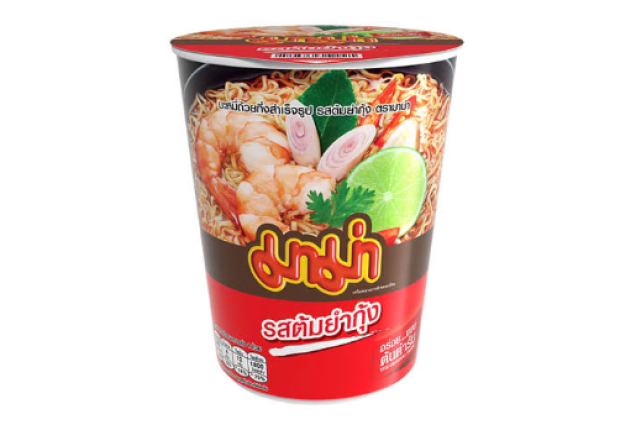 MaMa Instant Cup Noodles Shrimp Tom Yum Flavour 60g x 36