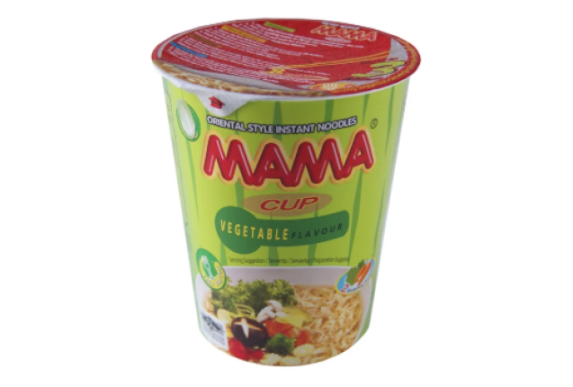 MaMa Instant Cup Noodles Vegetable Flavour 60g x 36