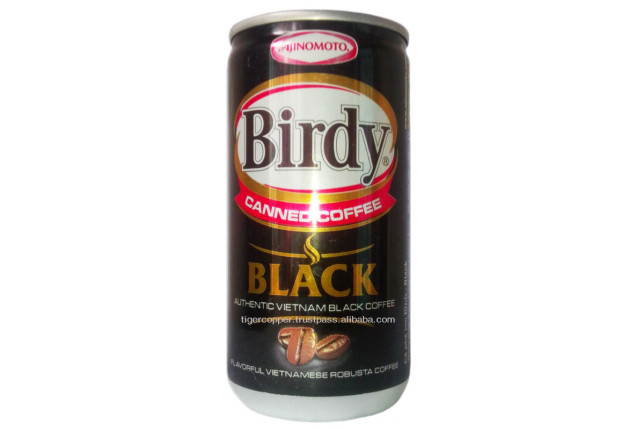 AJINOMOTO Birdy Purely Black Coffee Drink 170ml x 30