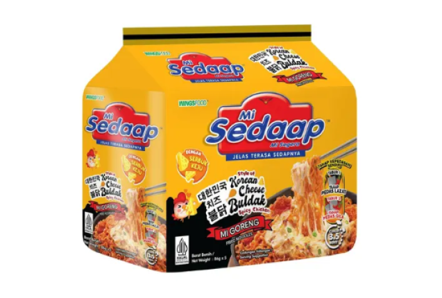 Sedaap Fried Cheese Buldak Noodles 87g x 30