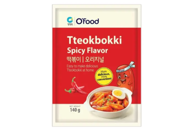 O'Food Korean Tokpokki Original Flavor 140g x 24