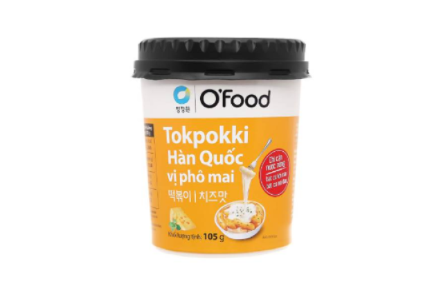 O'Food Korean Tokpokki Cheese Flavor 105g x 24