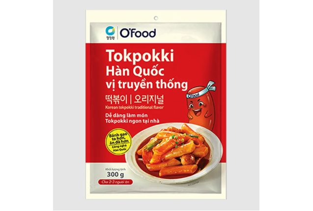 O'Food Korean Tokpokki Original Flavor 300g x 24