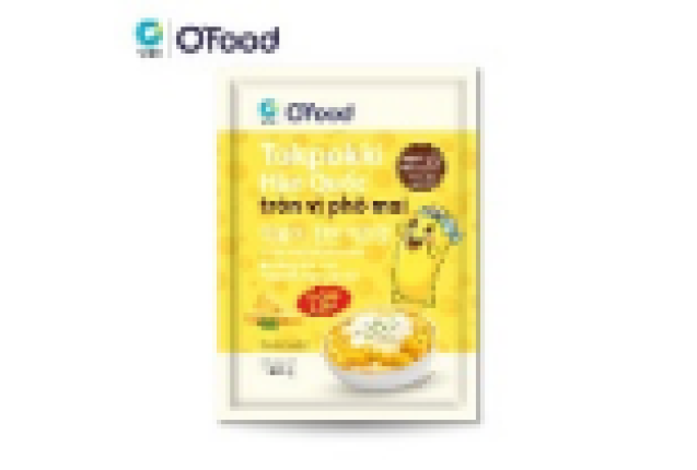 O'Food Korean Tokpokki Round Non-Spicy Cheese Flavor 120g x 40