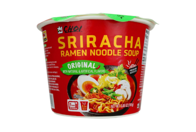 Choi Sriracha Ramen Noodle Spicy Original Flavor 63g x 6