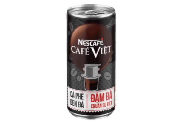 Nescafe CAFE Viet Black Drink Coffee 170ml x 24