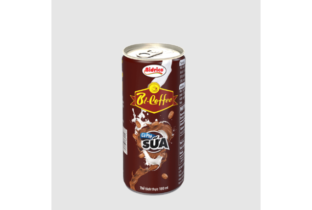 Bidrico Milk Coffee Drink 180ml x 30