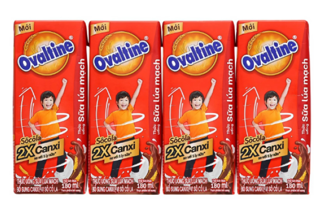 Ovaltine Malt Drink Mix Chocolate 180ml x 48
