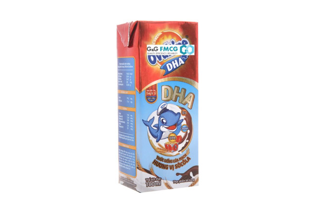Ovaltine Malt Drink Mix Chocolate DHA 180ml x 48