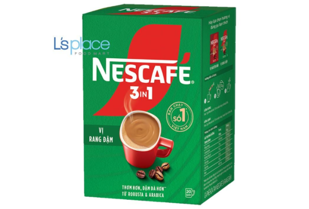 Nescafe 3in1 Instant Coffee - Strong 288g x 24