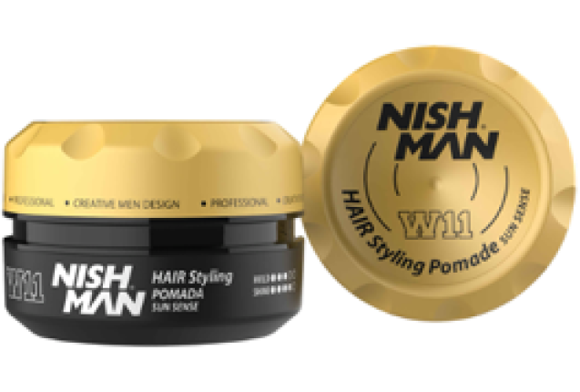 NISHMAN WATER BASED HAIR STYLING POMADE  W11 (100ml) x 36