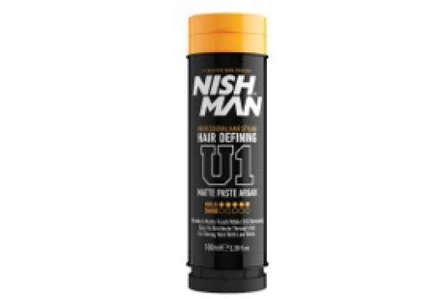 NISHMAN HAIR DEFINING U1 MATTE PASTE ARGAN (100ml) x 24