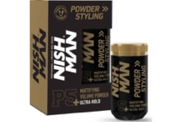 NISHMAN POWDER HAIR STYLING WAX ULTRA HOLD P5+(20 GR) x 48