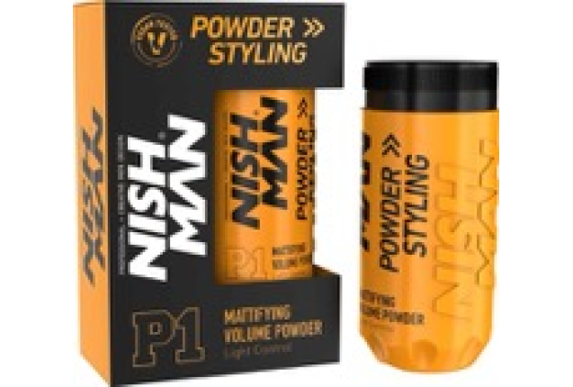 NISHMAN POWDER HAIR STYLING WAX P1 (30 GR) x 48