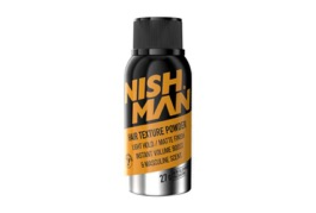 NISHMAN HAIR TEXTURE POWDER WAX IN ALUMINIUM CAN (27 GR) x 48