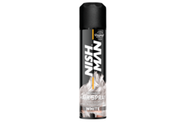 NISHMAN GLITTER HAIR SPRAY - SILVER (150 ML) x 24