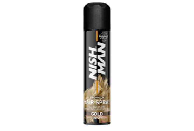 NISHMAN HAIR COLORING MECH SPRAY - GOLD (150 ML) x 24