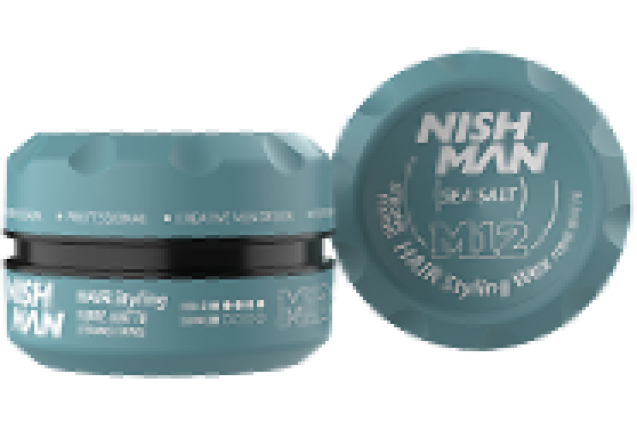 NISHMAN HAIR STYLING WAX SEA SALT M12 (100ml) x 36