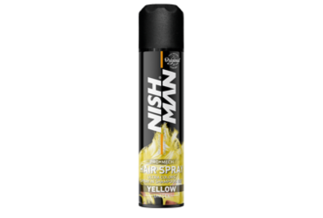 NISHMAN HAIR COLORING MECH SPRAY - YELLOW (150 ML) x 24