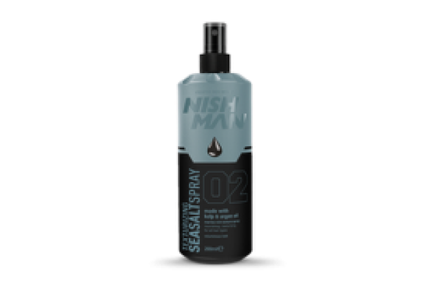 NISHMAN SEA SALT SPRAY 02 (MADE WİTH KELP & ARGAN OİL) (200 ML) x 35