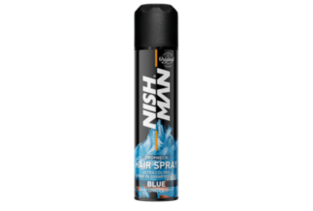 NISHMAN HAIR COLORING MECH SPRAY - BLUE(150 ML) x 24