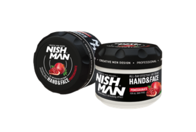 NISHMAN HAND & FACE CREAM 300 ML POMEGRANATE EXTRACT x 36