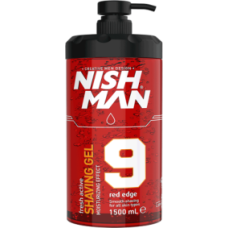 NISHMAN SHAVING GEL 9 RED EDGE (1500 ML)