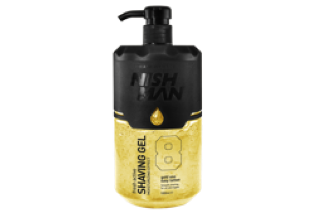 NISHMAN SHAVING GEL GOLD ONE N.8 (1000 ML) x 12
