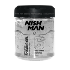 NISHMAN JAR SHAVING GEL COLORLESS N.6 Wi