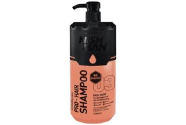NISHMAN PROFESSIONAL HAIR SHAMPOO (SULFATE FREE) (INCA INCI COMPLEX) (400 ML) x 24