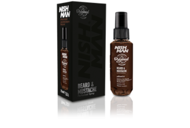 NISHMAN BEARD&MUSTACHE PARFUM (ALCOHOL FREE) Adonis  (75 ML) x 48