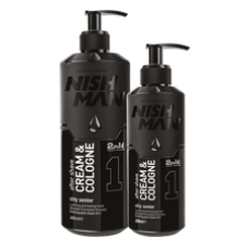 NISHMAN AFTER SHAVE CREAM + COLOGNE 2in1  (CITY SENIOR) (400 ML) x 24