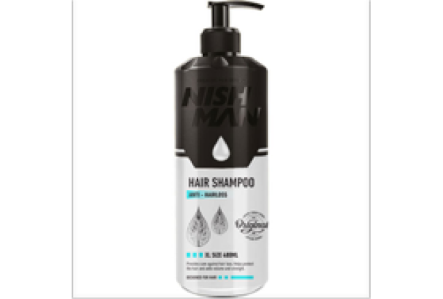 NISHMAN HAIR SHAMPOO ANTI-HAIRLOSS (480 ML) x 24