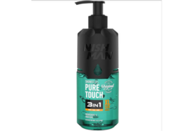 NISHMAN SHOWER GEL PURE TOUCH (480 ML) x 24