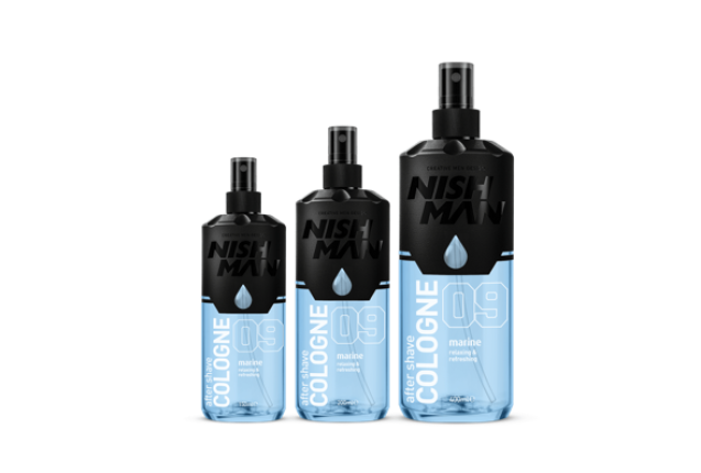 NISHMAN AFTER SHAVE COLOGNE 09 MARINE (100 ML) x 48