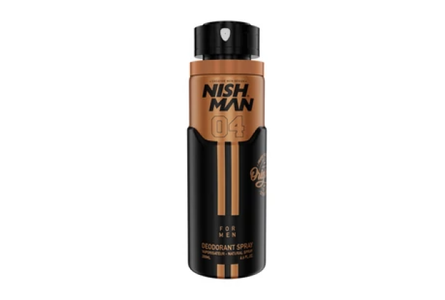 NISHMAN DEODORANT SPRAY 04 (200 ML) x 96