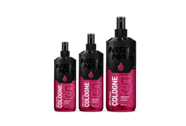 NISHMAN AFTER SHAVE COLOGNE  (VOLCANO) NO.5 (100 ML) x 48