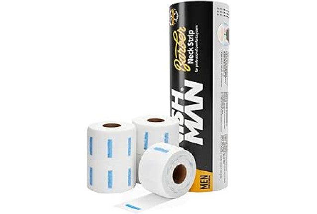 NISHMAN NECK STRIPS (5 Rolls/ Pack) x 100