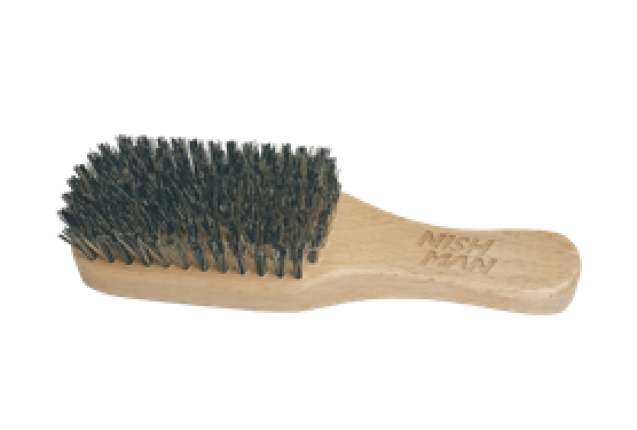 NISHMAN PREMIUM BEARD BRUSH x 12