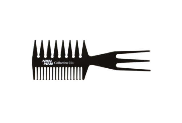 NISHMAN HAIR COMB (CODE : 034 ) x 12
